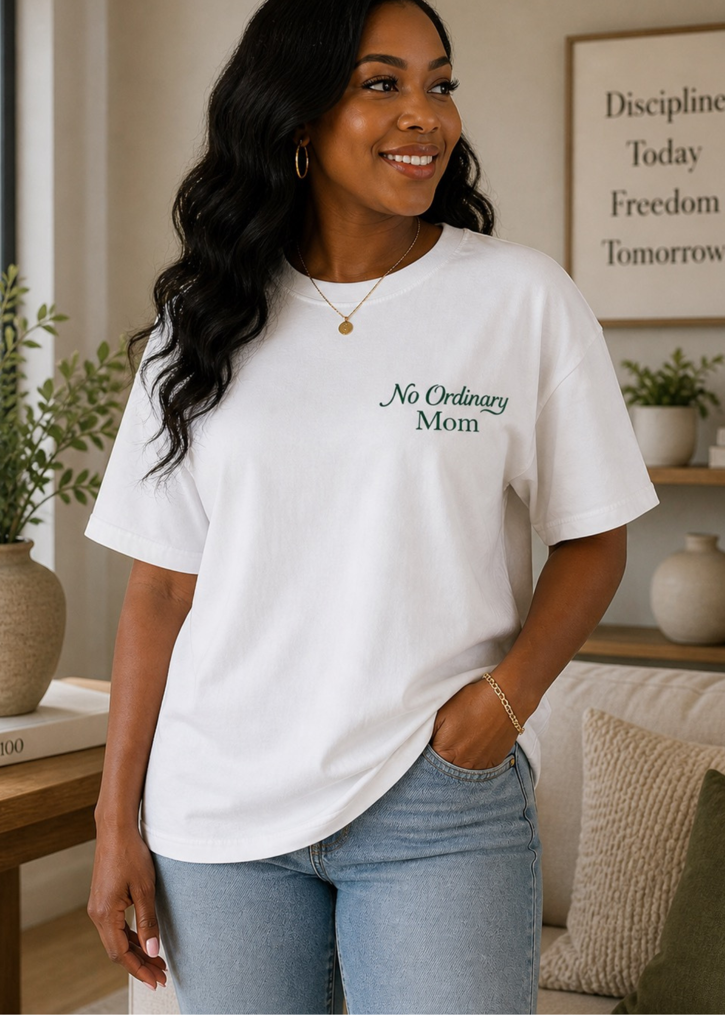 No Ordinary Mom Tee