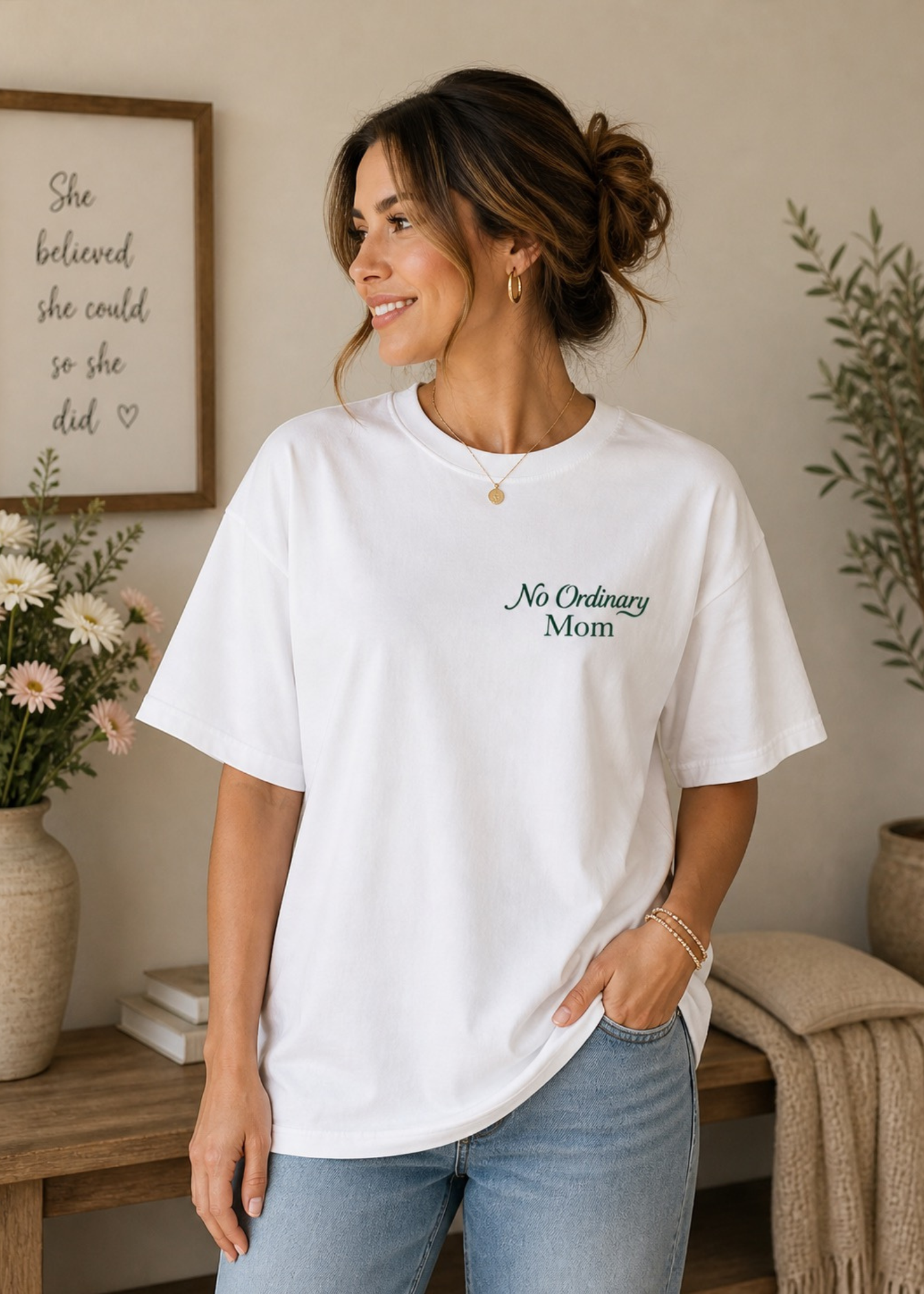 No Ordinary Mom Tee