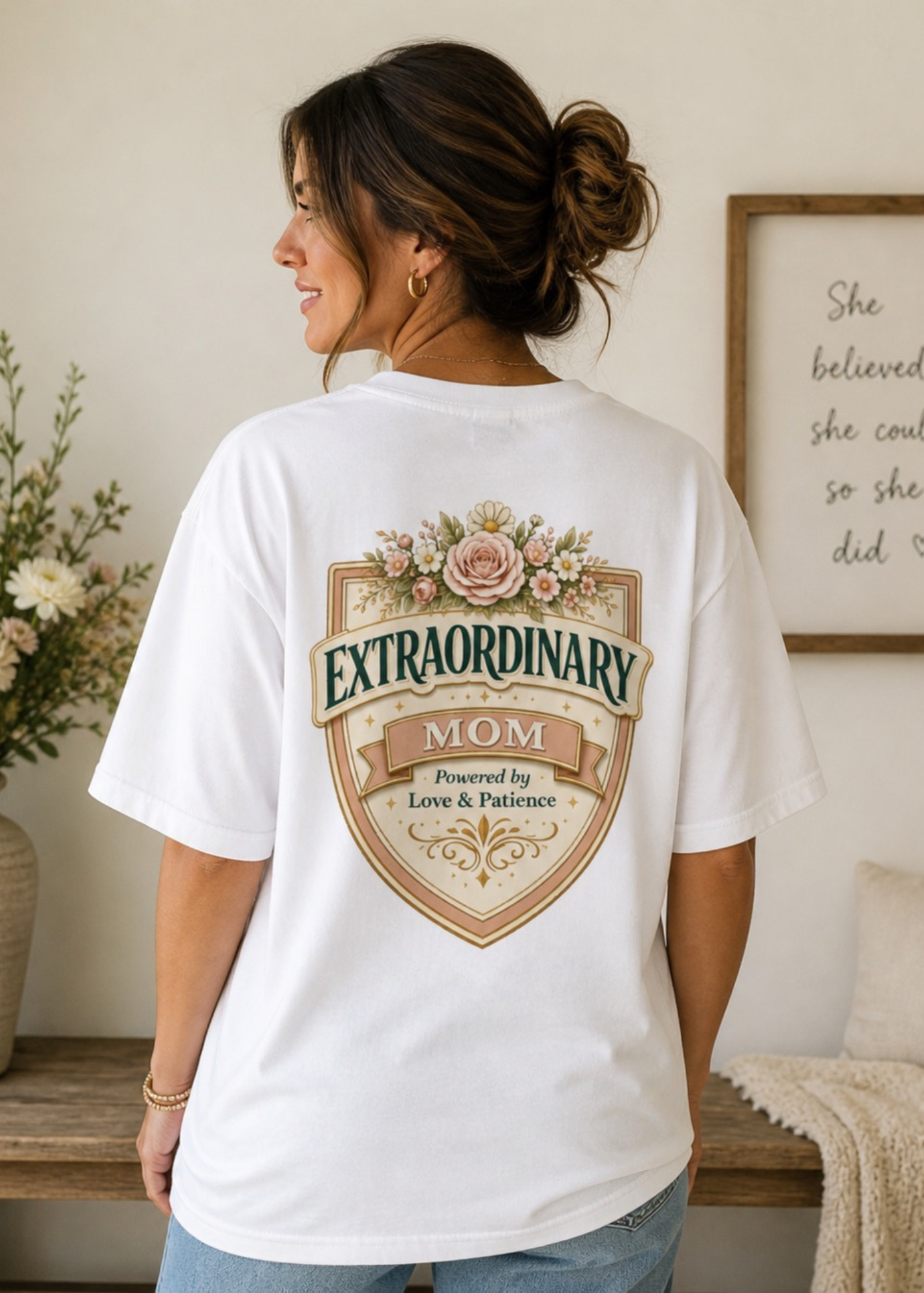 No Ordinary Mom Tee