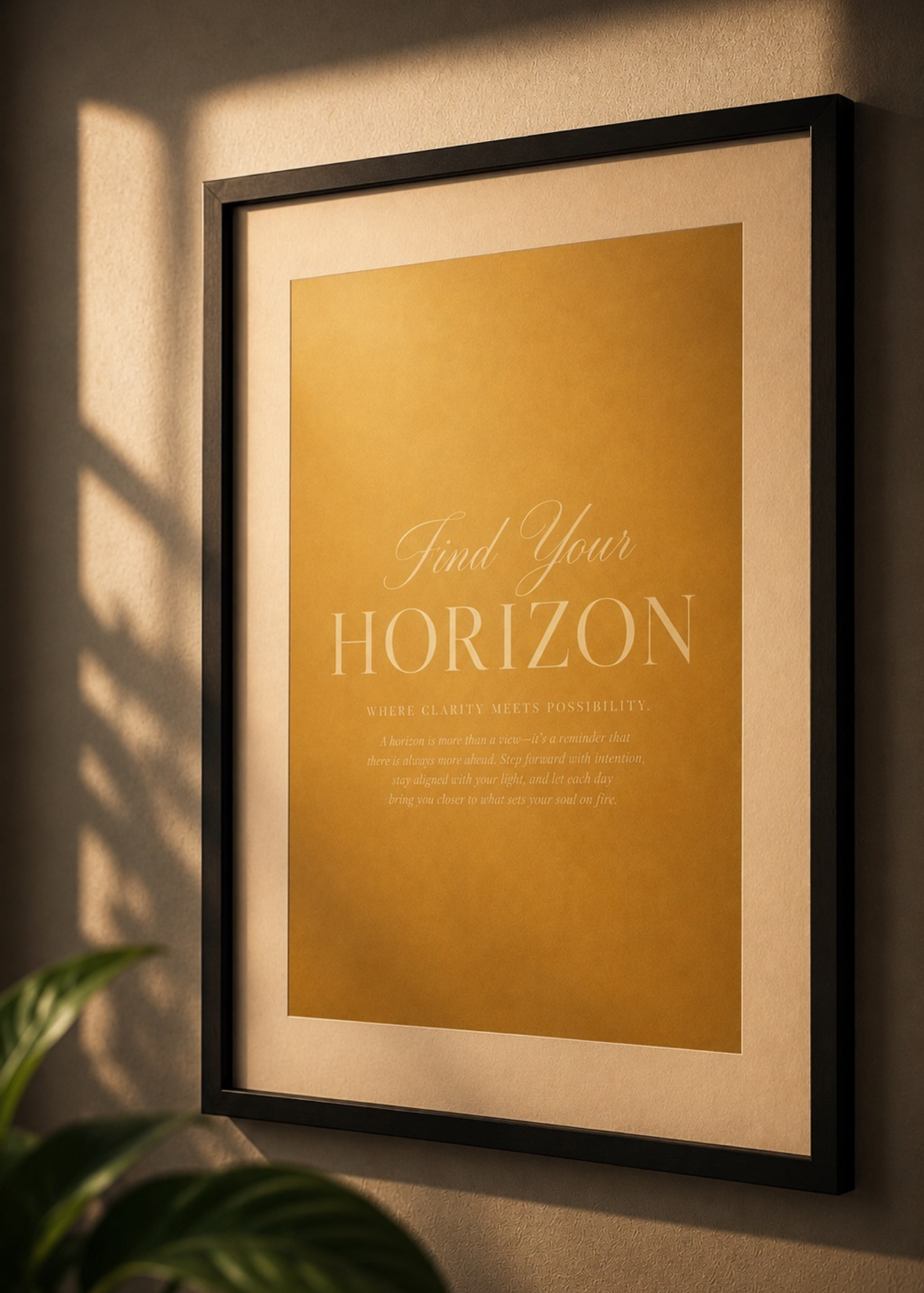 Find Your Horizon  | Wall Art