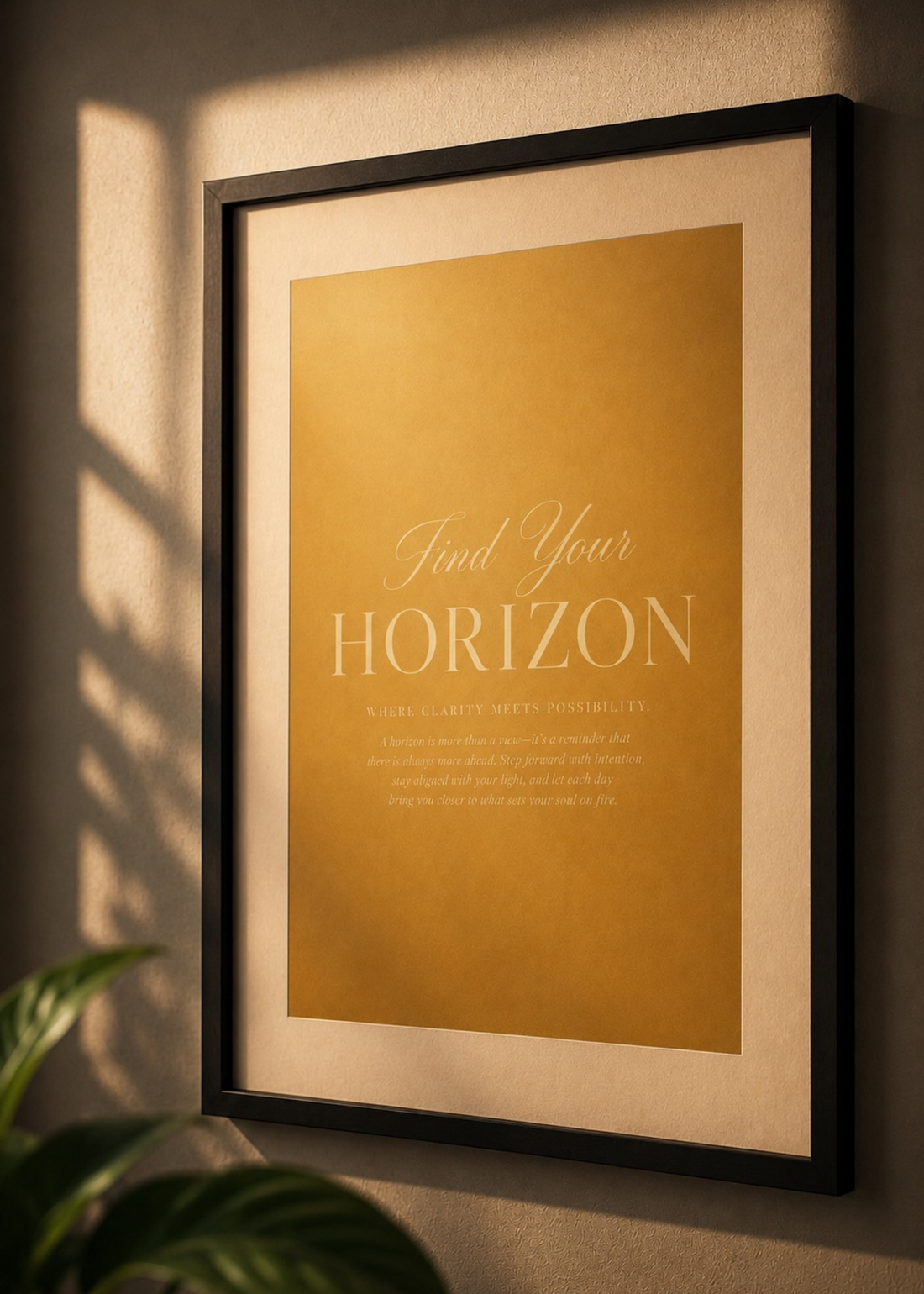 Find Your Horizon  | Wall Art